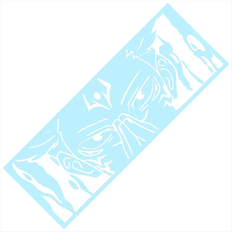 1PCS Car Sticker My Domain Anime Stickers Auto Parts Window Bumper Man And God Personality Decoration Vinyl Decals