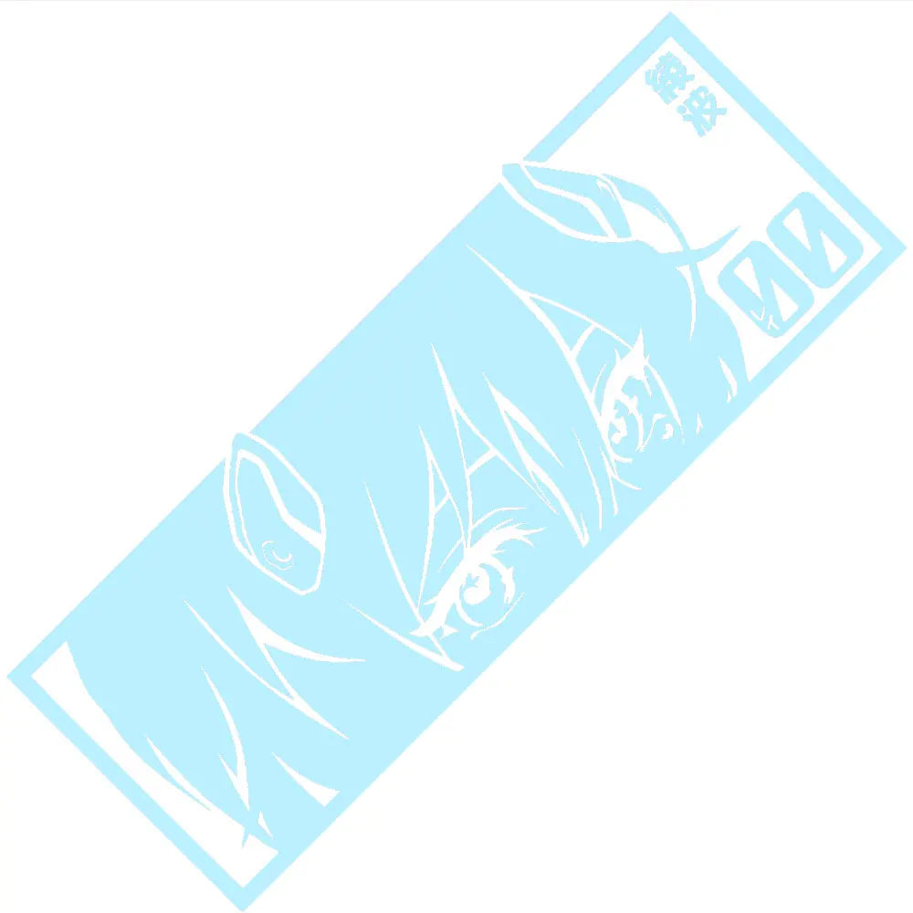 Rei Ayanami 00 Car Sticker Window Decoration Anime Beautiful Girl Stickers Laptop Computer Auto Parts Vinyl Decals