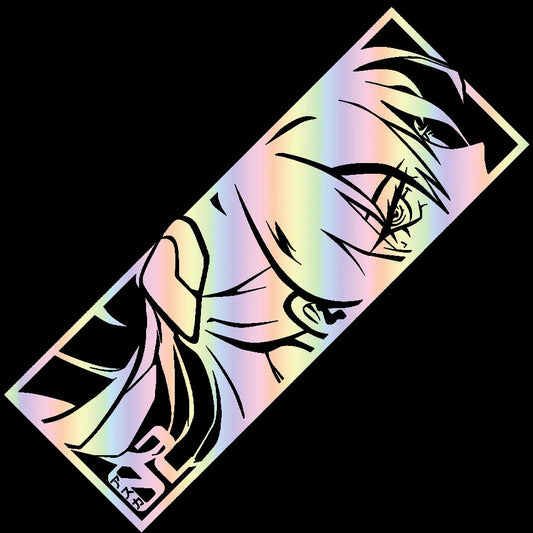 Asuka 02 Car Sticker Anime Beautiful Girl The Window Decoration Laptop Computer Stickers Auto Parts PVC Die Cutting Vinyl Decals