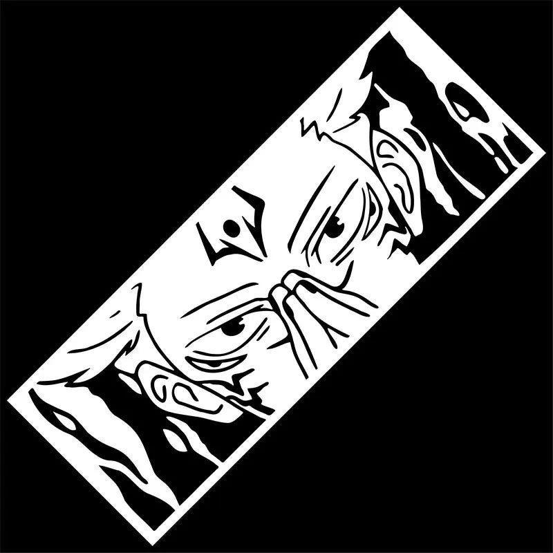 1PCS Car Sticker My Domain Anime Stickers Auto Parts Window Bumper Man And God Personality Decoration Vinyl Decals