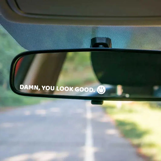 Damn You Look Good Car Sticker Vinyl Decal