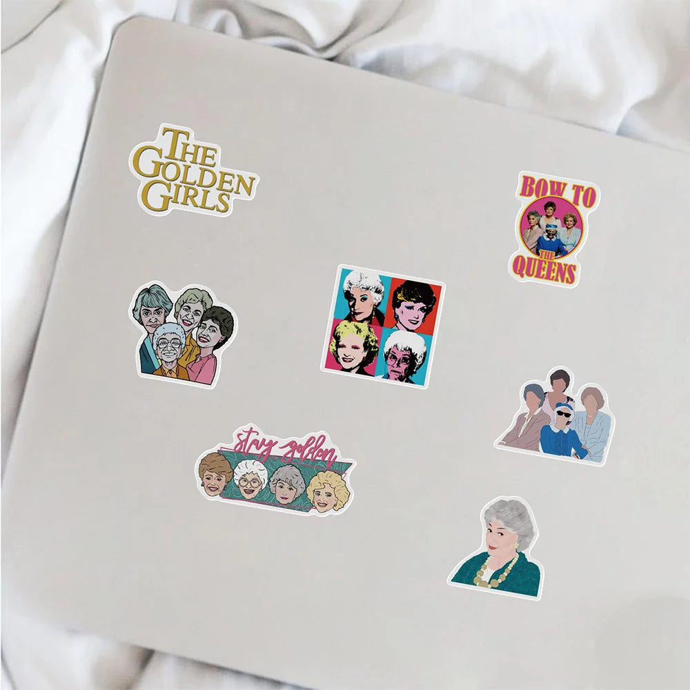 10/30/50PCS The Golden Girls TV Show Sticker Packs