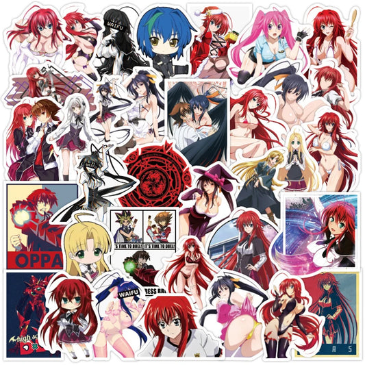 Anime Stickers 10/30/50pcs Waterproof Decals for Laptop, Car, Motorcycle, Bicycle