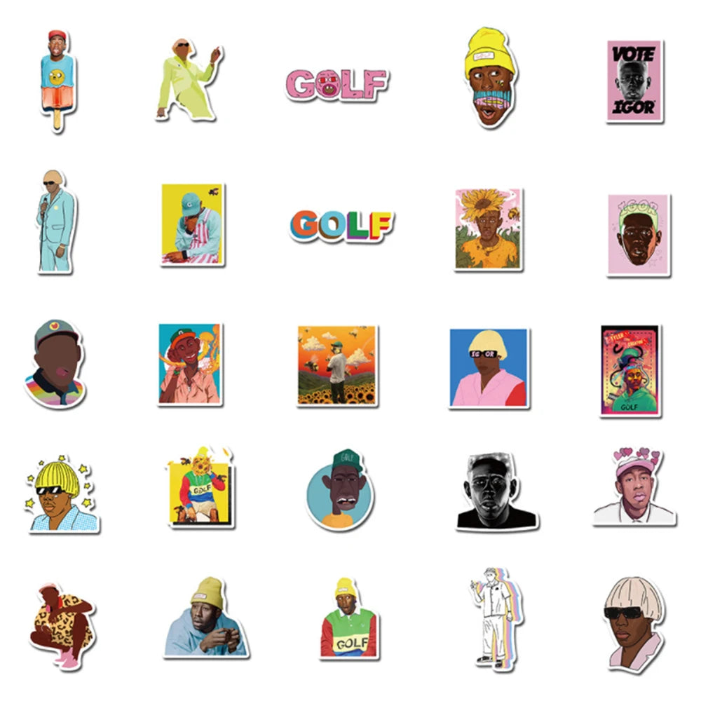 Tyler, The Rapper Sticker Packs