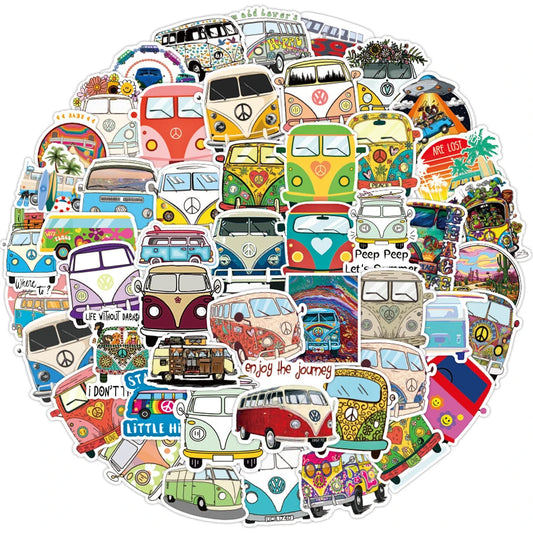 Hip Hop Graffiti Stickers PVC Waterproof Decals for Luggage, Guitar, Laptop - 10/30/50PCS