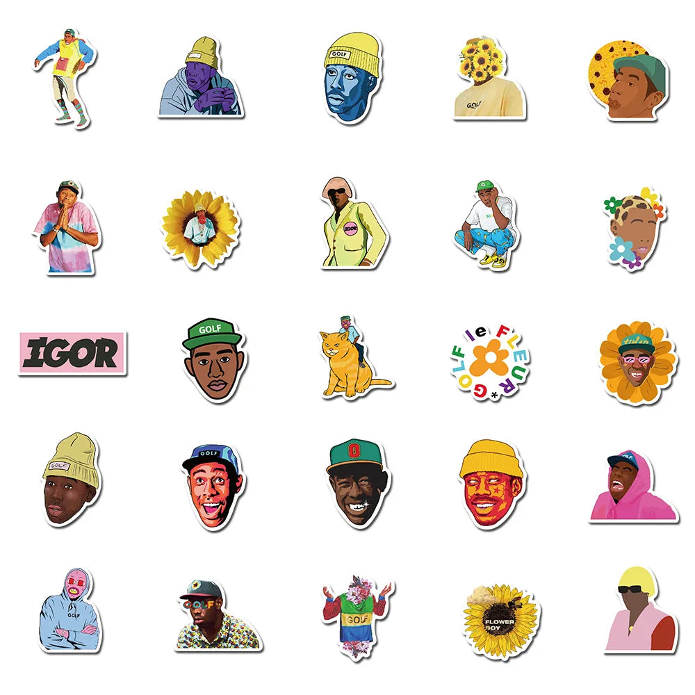 Tyler, The Rapper Sticker Packs