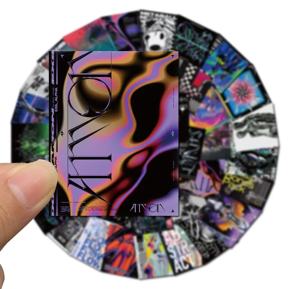 Psychedelic Acid Graphic Art Series Sticker Packs