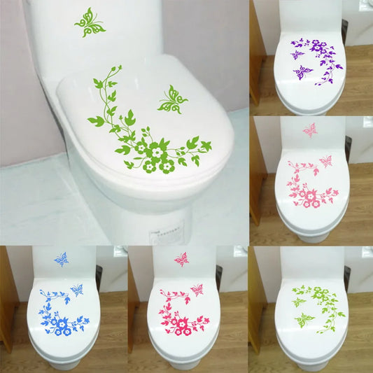 Butterfly Flower Wall Stickers Home Decor Art Decals