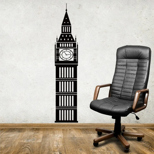 Big Ben Clock Tower Wall Sticker Decal Vinyl Art