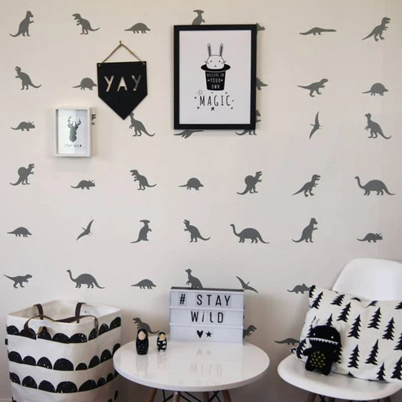 Dinosaur Wall Sticker Nursery Decor Vinyl Decal Removable