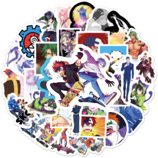 Sk8 Infinite Skateboard Anime Stickers 10/30/50pcs Waterproof Decals for Laptop Decor