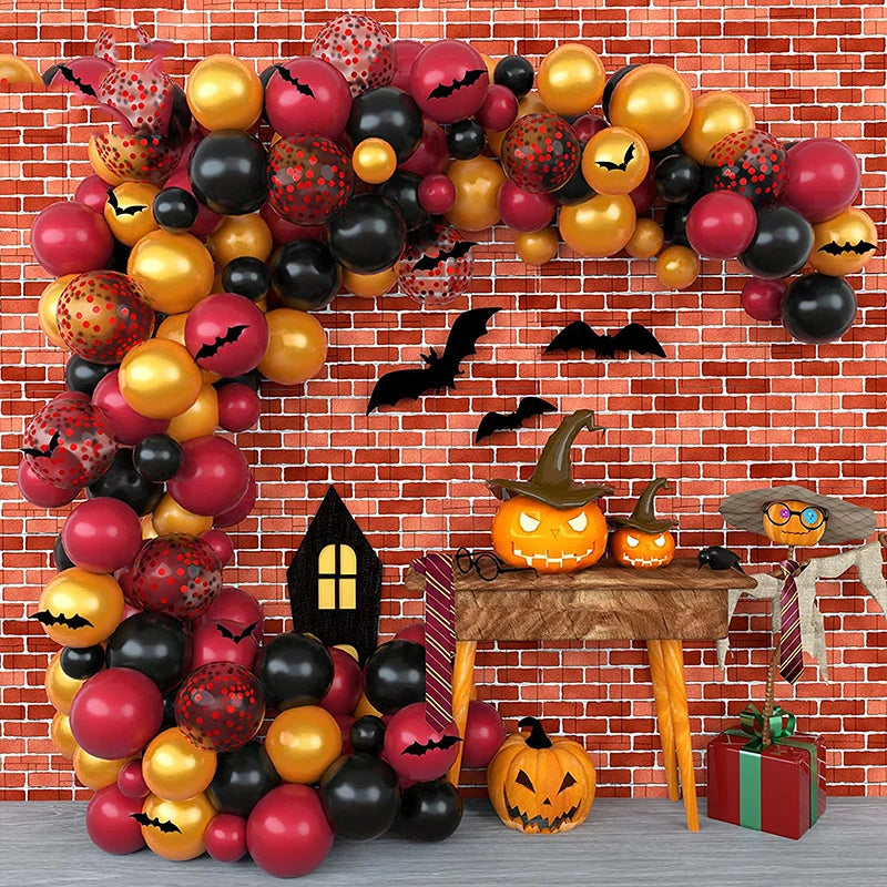 72/48/12Pcs 3D Wall Stickers Bat Stickers Halloween Decoration Vinyl Sticker Bat Sticker for Home Halloween Party Decorations