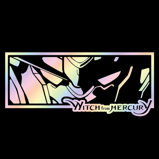 Anime Car & Laptop Sticker - Mercury Witch Vinyl Decal