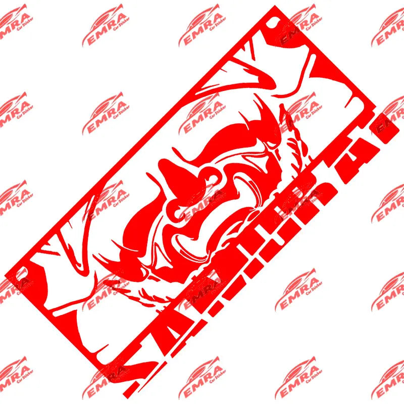 Japanese Anime Car Sticker Notebook Stickers Exterior Accessories Decoration Window Die Cutting Holographic Vinyl Decals