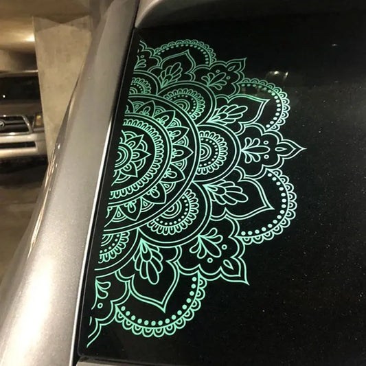 Mandala Car Sticker Vinyl Decal Motorcycle Accessory