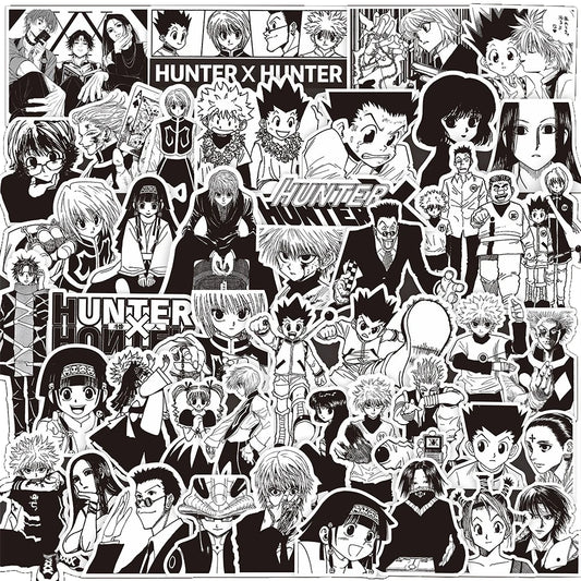 Hunter×Hunter Anime Stickers - 10/30/50pcs Waterproof Decals for Laptop, Skateboard, Notebook, Suitcase