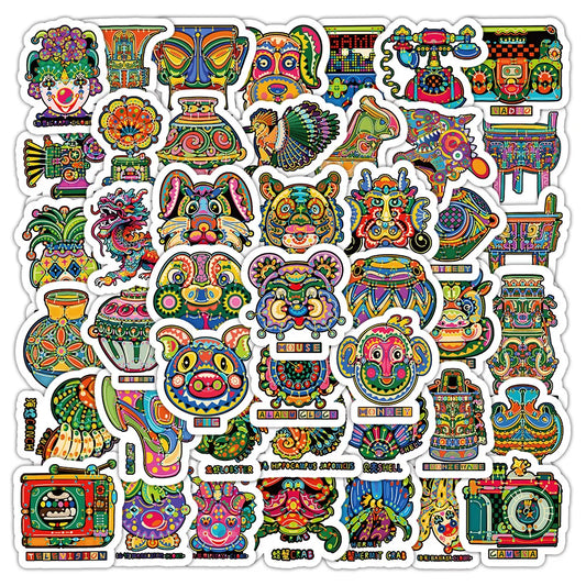 Creative Animal Stickers for Phone, Laptop, Luggage, Skateboard, Toy - 10/30/63PCS