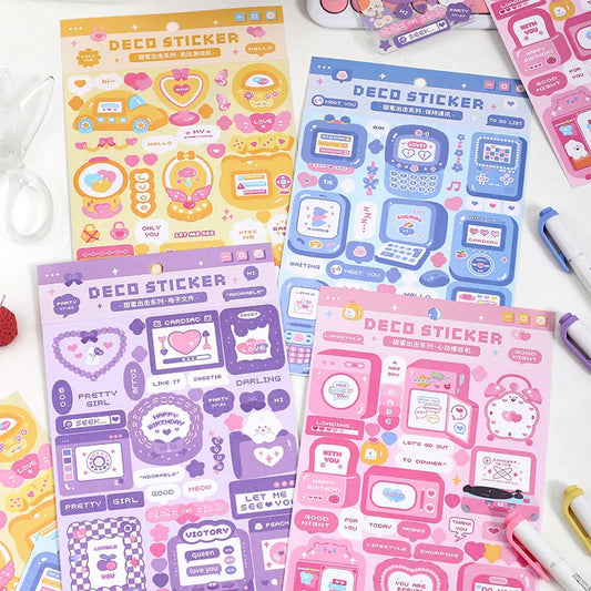Sweet Attack Series Stickers for Scrapbooking & DIY