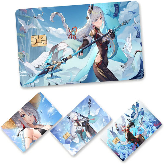 Genshin Impact ShenHe Waterproof Stickers Set
