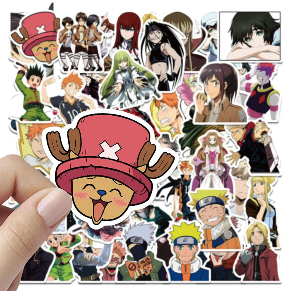 Mixed Anime Sticker Packs