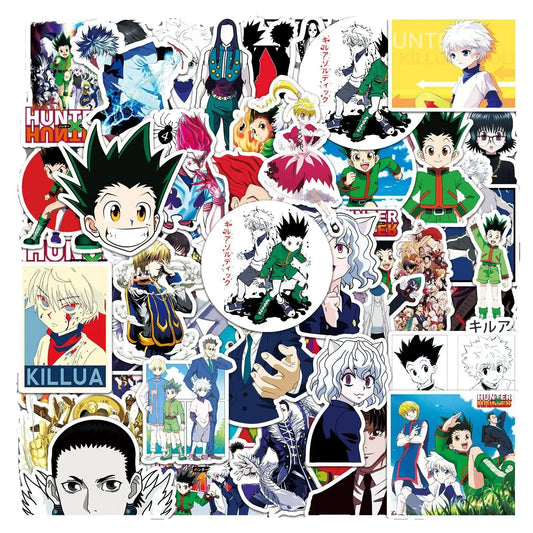 Hunter X Hunter Anime Stickers Pack - 50Pcs Waterproof