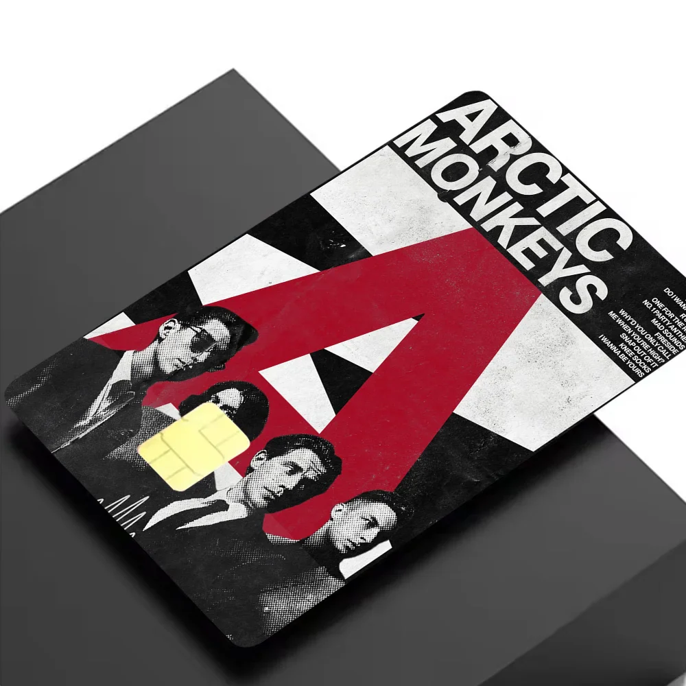 Arctic Monkeys Anime Card Sticker Skin Cover