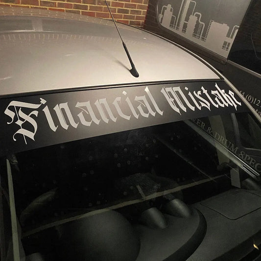 JDM Car Sticker Waterproof Vinyl Decal Banner