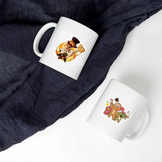 50PCS Cookie Run Kingdom Stickers for Skateboard & Laptop