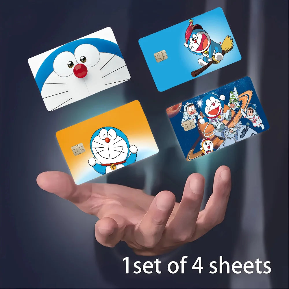 Doraemon Anime Credit/Debit Card Skin Cover Sticker