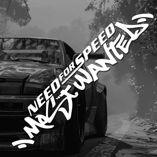 Need for Speed Most Wanted Car Sticker
