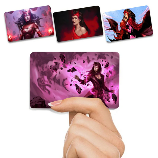 Scarlet Witch Anime Card Sticker Skin Cover