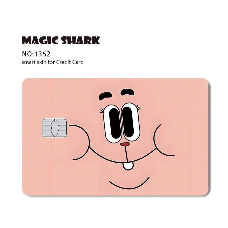 Mickey Minnie Monster Card Skin Sticker Cover