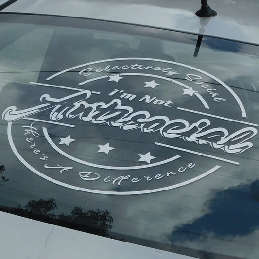 Waterproof Car Sticker Decals for Windshield Decoration