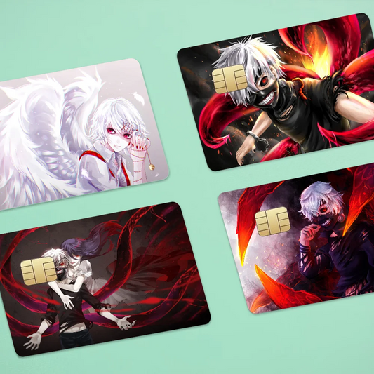 Tokyo Ghoul Card Sticker Waterproof Chip Skin Decor