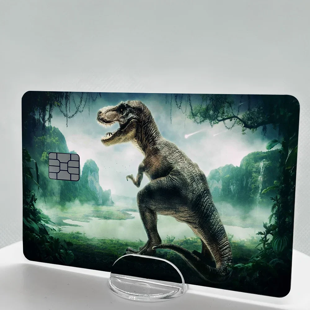 Jurassic World Card Stickers Set - Waterproof, 4pcs
