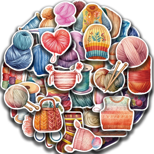 50PCS Kawaii Korean PVC Stickers for Scrapbooking