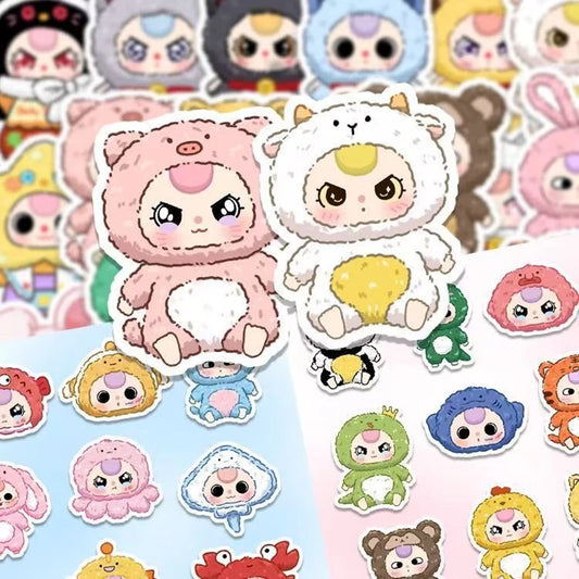 60Pcs Baby Stickers Vinyl Waterproof Decals