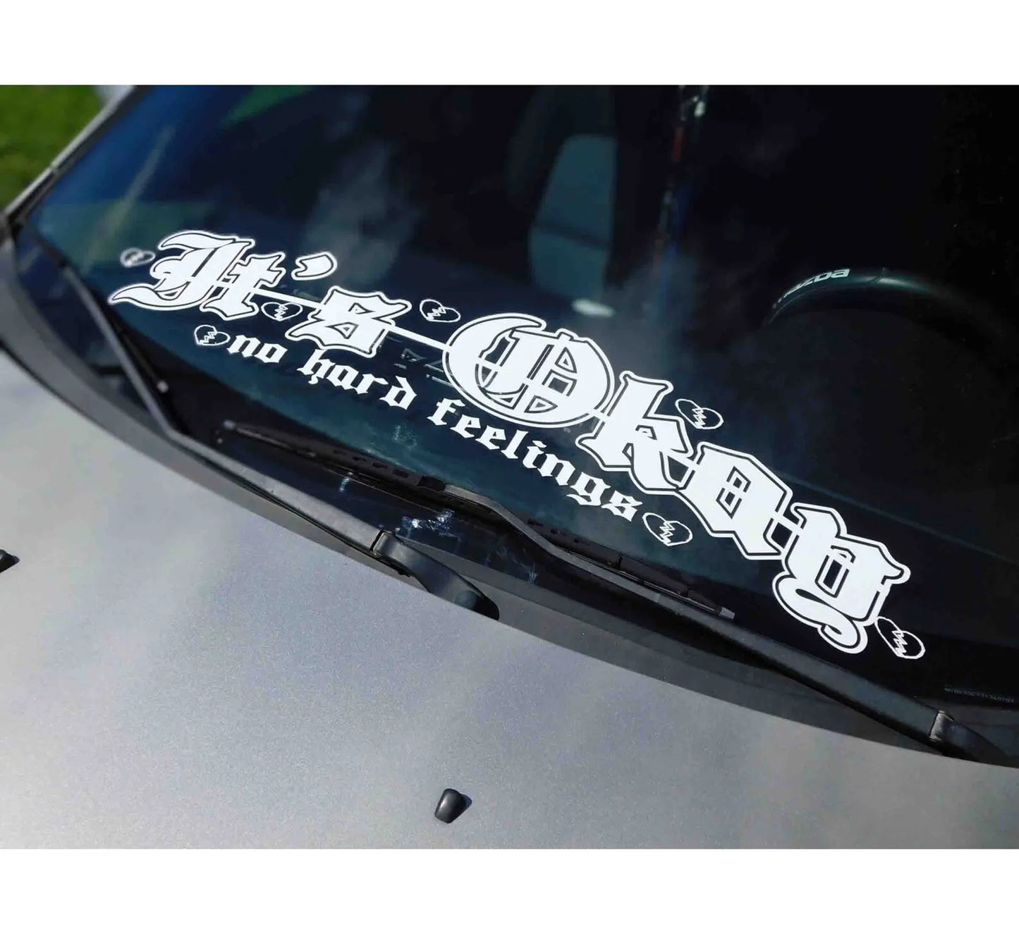 No Hard Feelings Car Sticker Waterproof Vinyl Decal