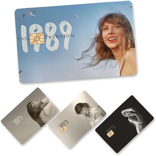 Taylor Swift Anime Card Skin Cover for Debit/Credit Cards