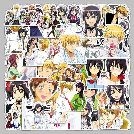 50pcs Kaichou Wa Maid-sama! Graffiti Stickers for Helmet, Desktop, Wall Decoration, DIY Sticker Pack Wholesale