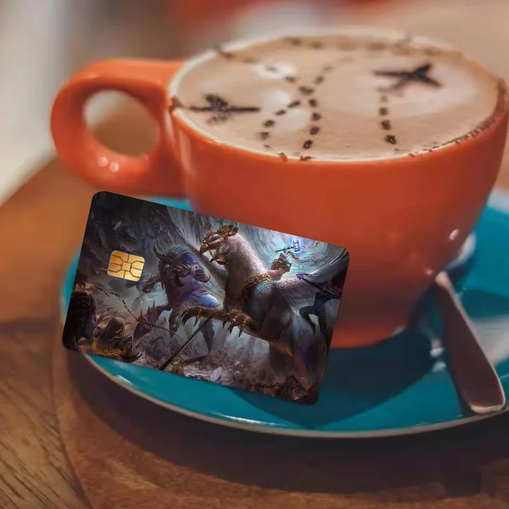 Heroes Storm Matte Card Sticker Cover