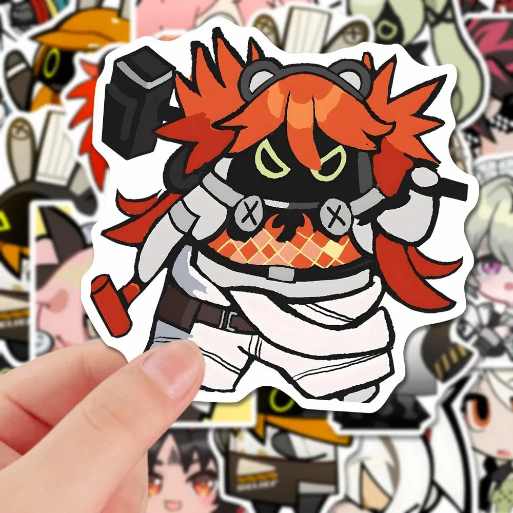 10/30/54pcs Anime Game Zenless Zone Zero Stickers Decals Skateboard Phone Laptop Motorcycle Waterproof Sticker Kids Classics Toy