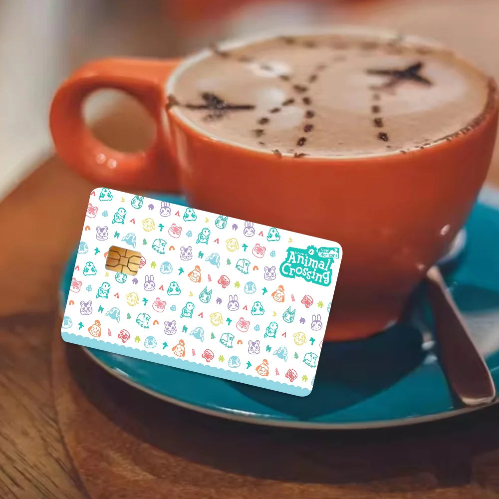 Animal Crossing Card Skin Sticker - Credit/Debit/Bus