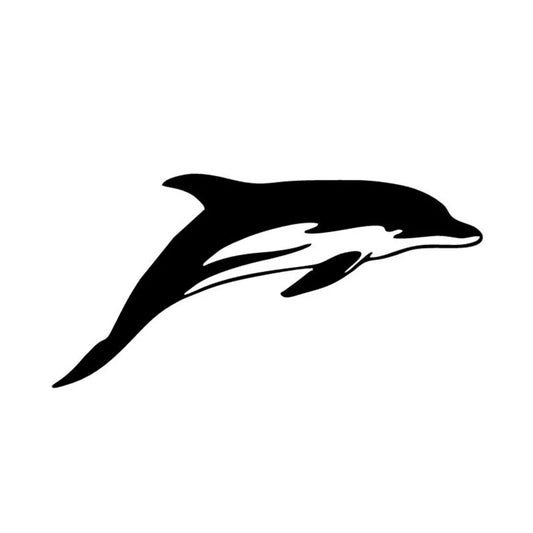 Fun Dolphin Vinyl Sticker Motorcycle Car Sticker