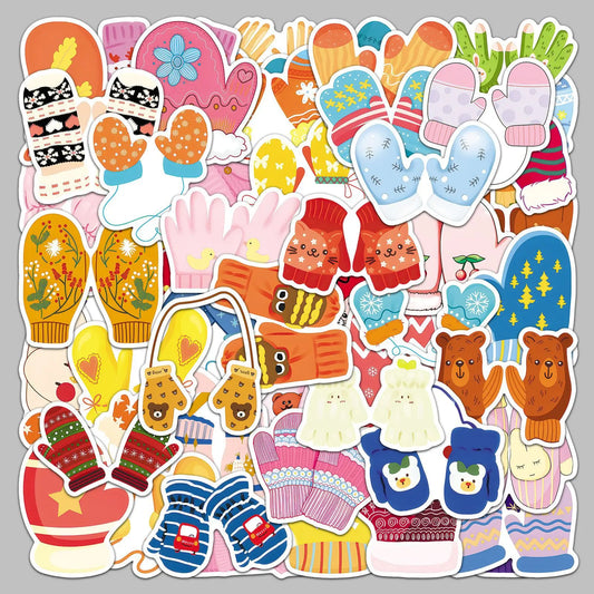 50pcs Cartoon Graffiti Stickers for Helmet, Desktop, Wall Decoration