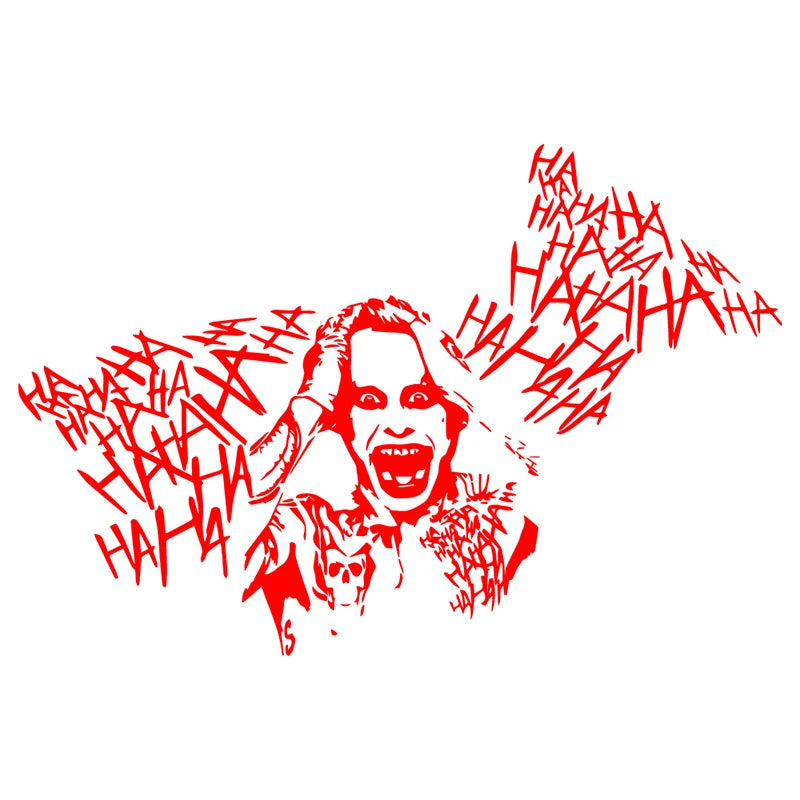 JDM Decals for Joker for Car Sticker Decoration Door Sports Style Large Pattern External Accessories Waterproof PVC Vinyl Decals