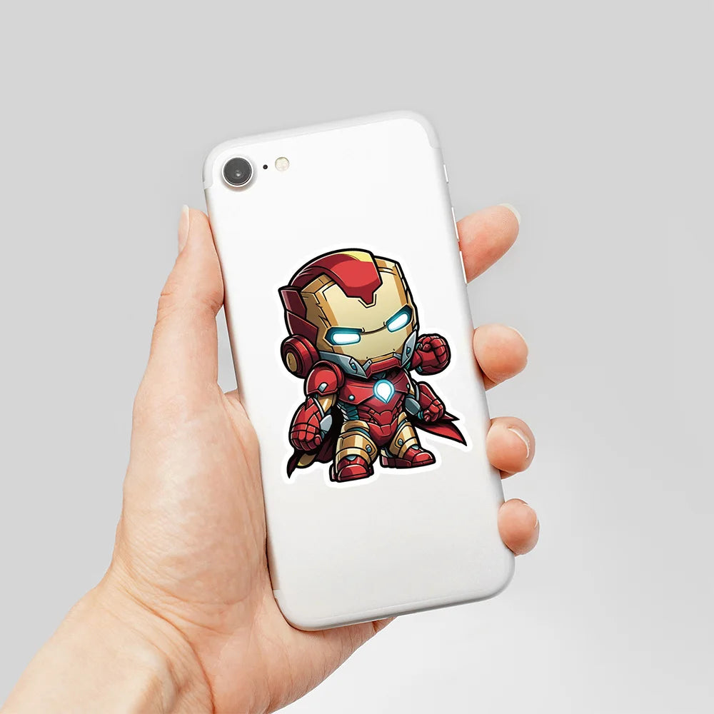 10/30/50/100pcs Cool Disney Marvel Avengers Iron Man Stickers Decals Skateboard Laptop Phone Car Suitcase Waterproof Sticker Toy