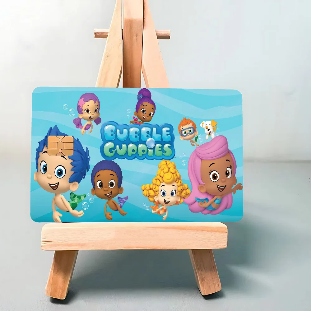 Bubble Guppies Card Sticker Set (4 Pcs)