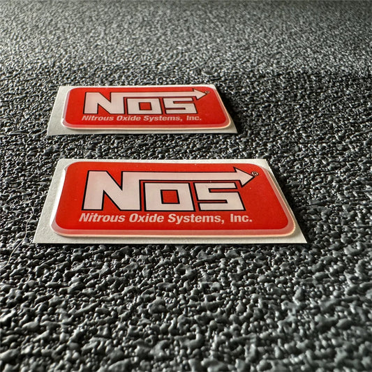 NOS Nitrous Oxide 3D Crystal Decal Sticker