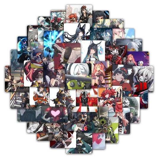 Zenless Zone Zero Anime Stickers - 10/30/60pcs Waterproof Decals for Laptop, Phone, Suitcase